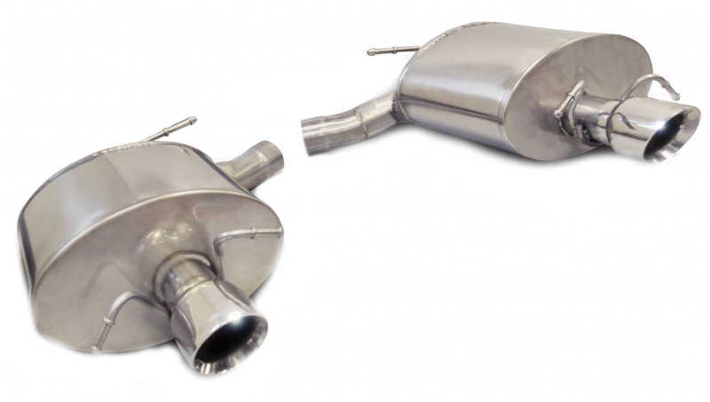 Corsa 2011-2014 Cadillac CTS Wagon V 6.2L V8 Polished Sport Axle-Back Exhaust thumbnail 3