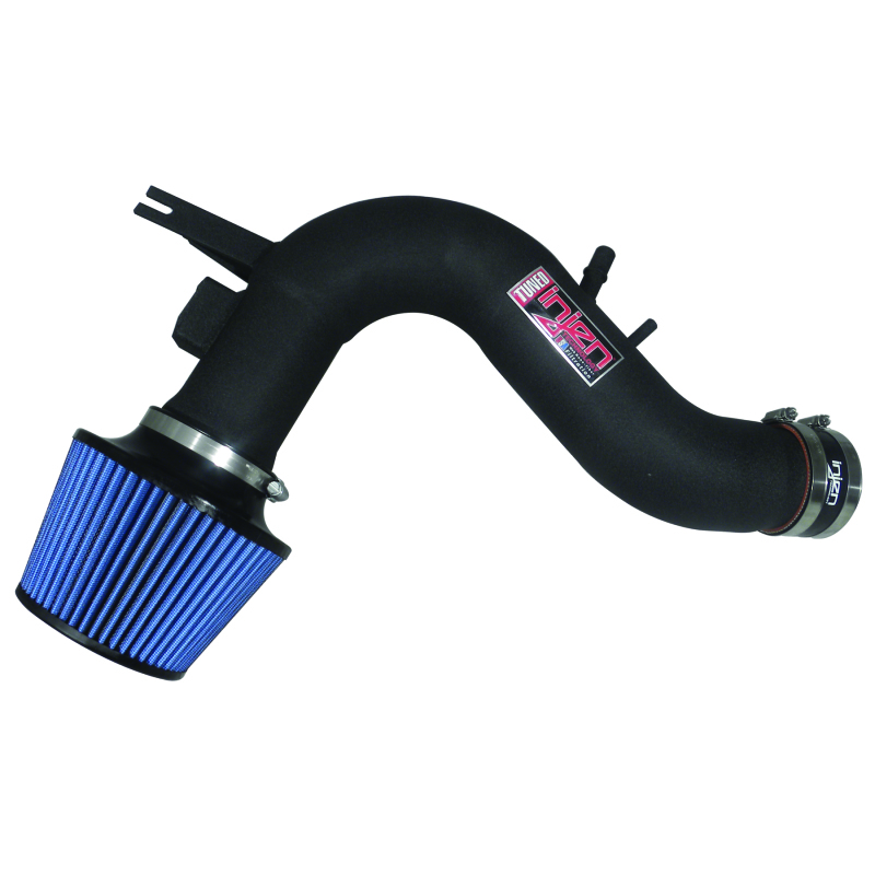 Injen 09-11 Ford Flex 3.5L V6 Power-Flow w/ Power Box Wrinkle Black Air Intake System thumbnail 2