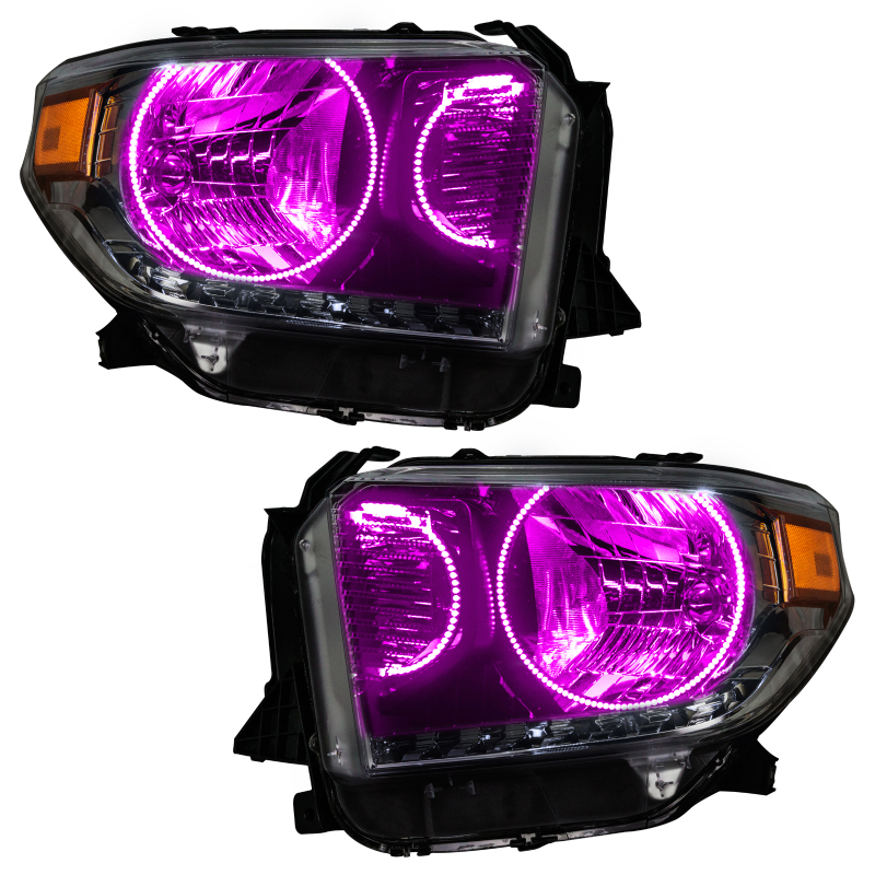Oracle 14-17 Toyota Tundra SMD HL - Dual Halo Kit - ColorSHIFT w/ BC1 Controller thumbnail 9