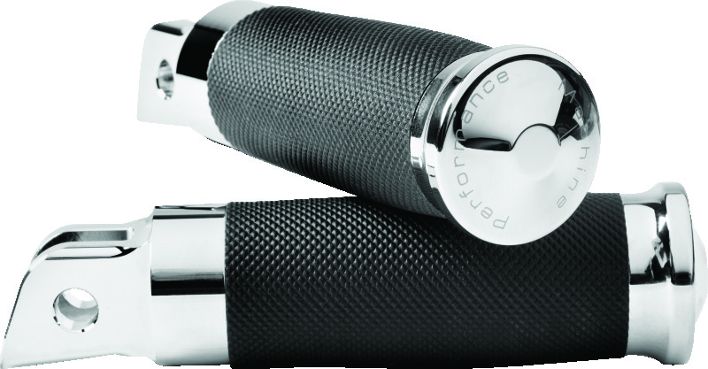 Performance Machine Footpegs Contour Rider - Chrome