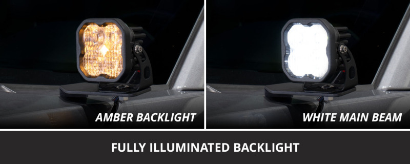 Diode Dynamics 17-22 Ford Super Duty Stage Series Backlit Ditch Light Kit