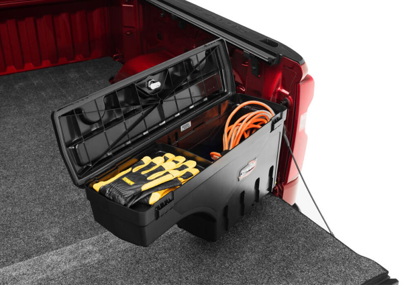 UnderCover 2022 Toyota Tundra Passengers Side Swing Case (Will Not Fit w/Trail Boxes) Black Smooth thumbnail 9