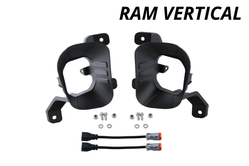 Diode Dynamics SS3 Ram Vertical Fog Light Mounting Bracket Kit thumbnail 4