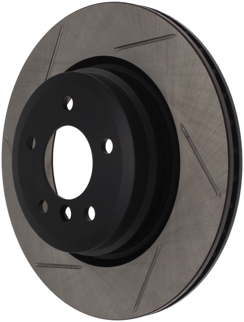 StopTech Power Slot 06 BMW 330 Series / 07-09 335 Series Rear Right Slotted Rotor thumbnail 4