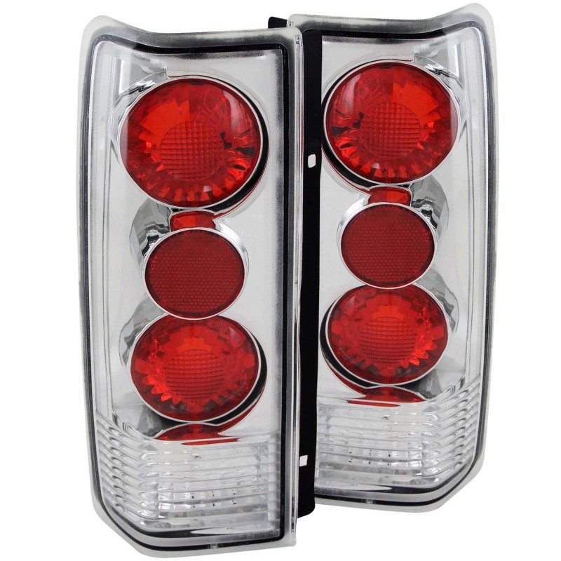 ANZO 1985-2005 Chevrolet Astro Taillights Chrome G2 thumbnail 4