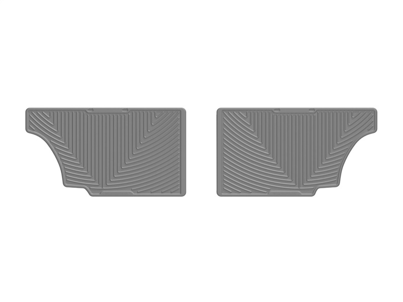 WT Rubber Mats - Rear - Grey