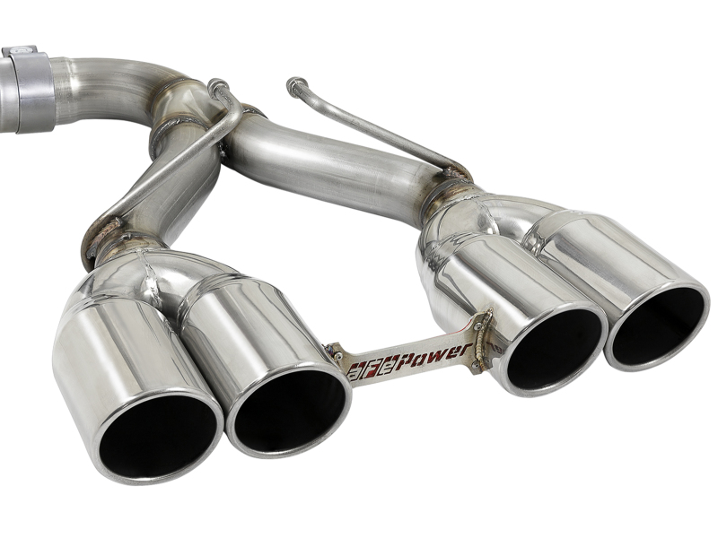 aFe Rebel Series 2.5in 304 SS Cat-Back Exhaust w/ Polished Tip 18-20 Jeep Wrangler (JL) thumbnail 7