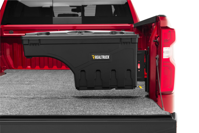 UnderCover 2022 Toyota Tundra Passengers Side Swing Case (Will Not Fit w/Trail Boxes) Black Smooth thumbnail 5