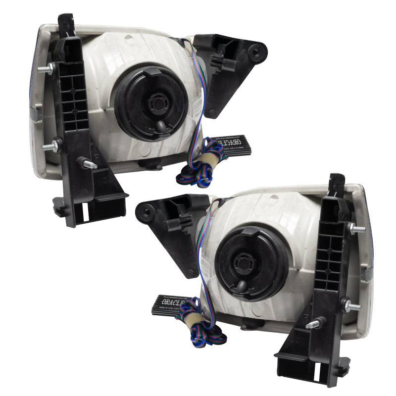 Oracle Lighting 01-04 Toyota Tacoma Pre-Assembled LED Halo Headlights -Red thumbnail 6