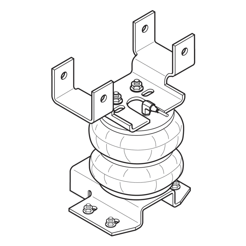 Firestone Ride-Rite Air Helper Spring Kit Rear 01-03 Chevy/GMC C1500HD 2WD/4WD (W217602190) thumbnail 3