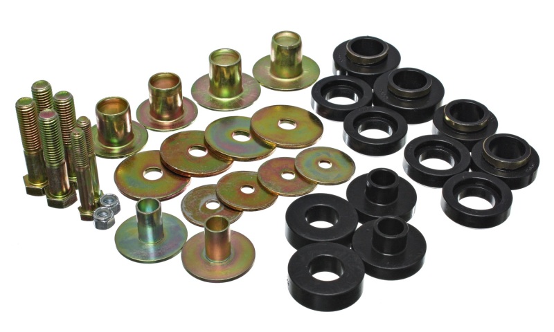 Energy Suspension Subframe Bushing Set - Black thumbnail 4