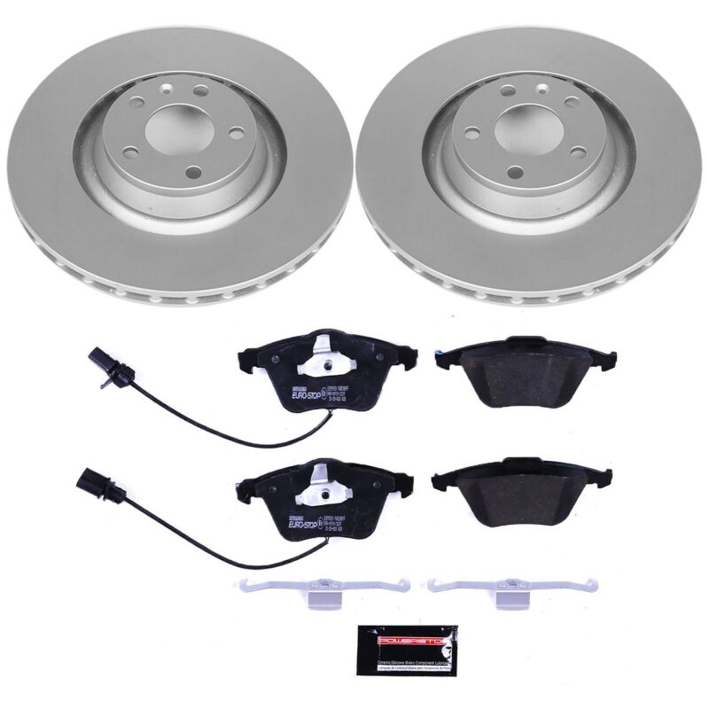 Power Stop 05-11 Audi A6 Quattro Front Euro-Stop Brake Kit