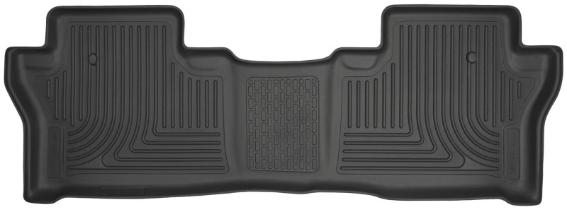 Husky Liners 2016 Honda Pilot WeatherBeater 2nd Row Black Floor Liners thumbnail 5