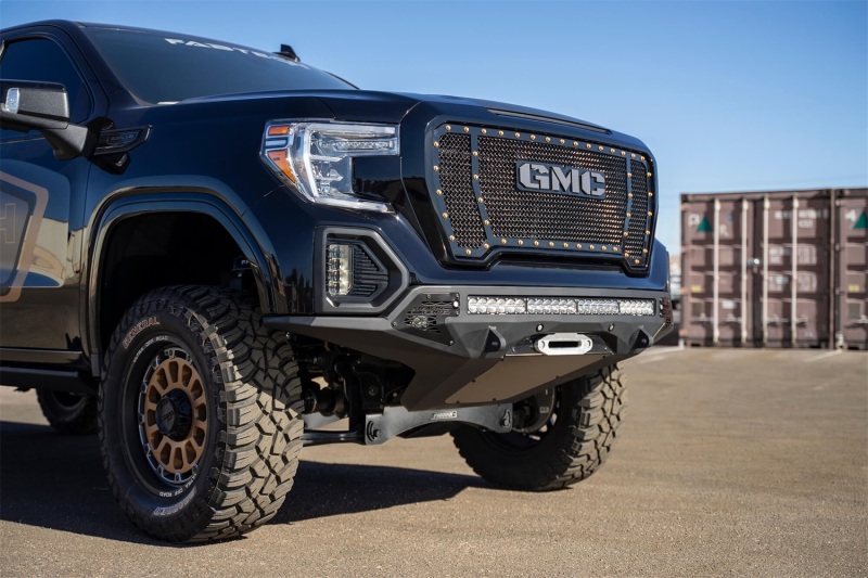 Addictive Desert Designs 2019 GMC Sierra 1500 SF Front Bumper w/ Winch Mount & Sensor Cutout thumbnail 9