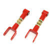 BMR 79-04 Fox Mustang Upper Control Arms On-Car Adj. w/ Spherical Bearings - Red thumbnail 3