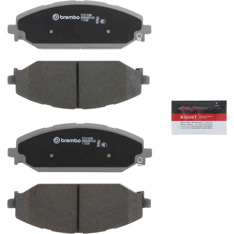 Brembo 19-22 Ram 1500 Front NAO Brake Pad thumbnail 2