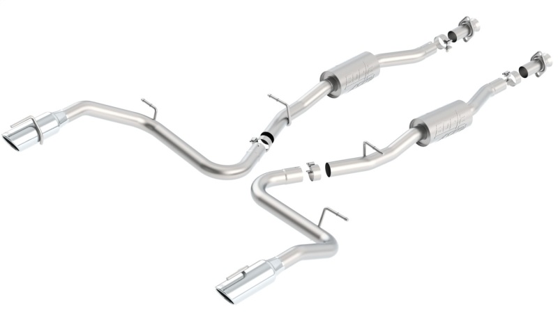 Borla 99-04 Ford Mustang Cobra 4.6L/5.4L V8 MT RWD ATAK SS Catback Exhaust thumbnail 4