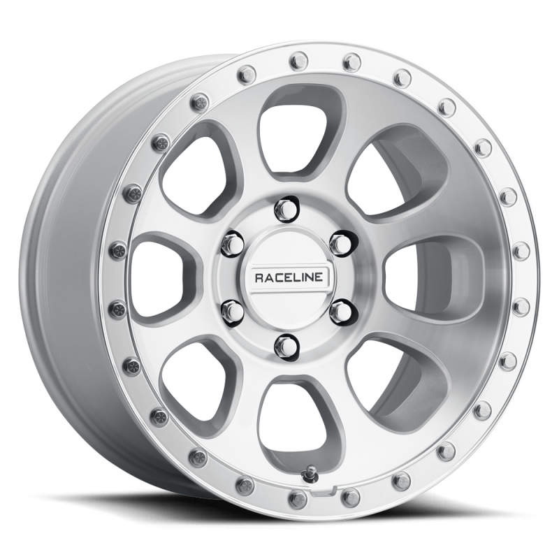 Raceline 961MC Bolt 17x9in / 8x180 BP / -12mm Offset / 130.81mm Bore - Machined Cc thumbnail 4