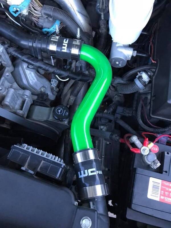 Wehrli 06-10 GM Duramax LBZ/LMM Upper Coolant Pipe - Fine Texture Black thumbnail 3