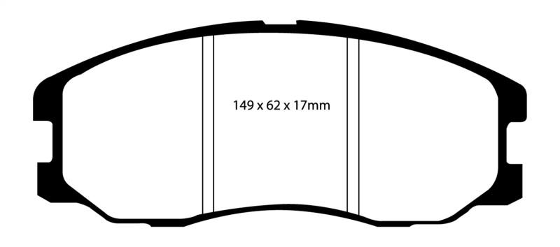 EBC S2 Brake Pad and Rotor Kit (1x ebcDP61975, 1x ebcUSR7438) thumbnail 5