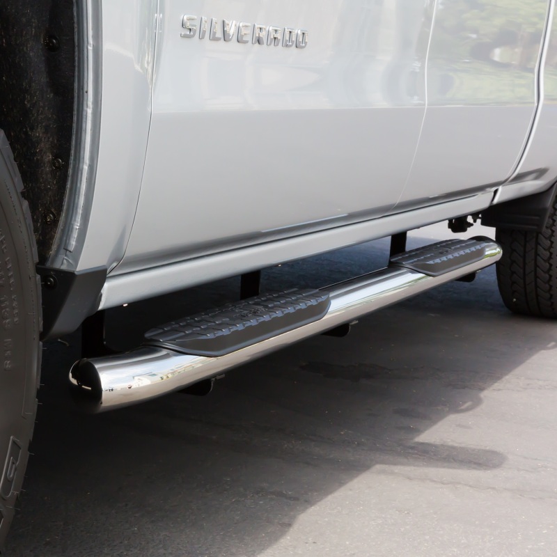 Westin 2014-2018 Chevy Silverado 1500 Crew Cab PRO TRAXX 5 Oval Nerf Step Bars - SS thumbnail 7