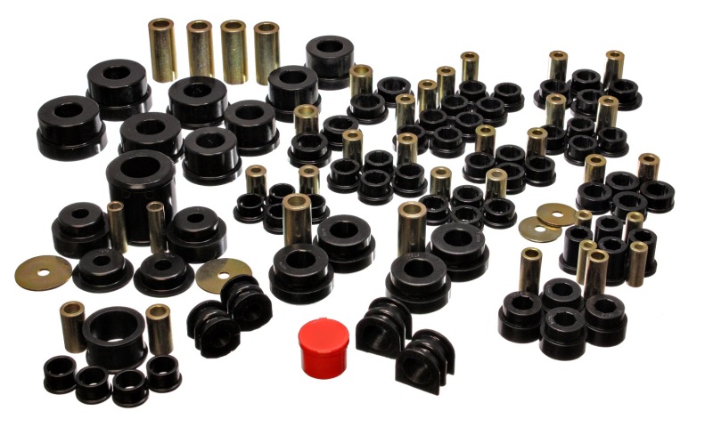 Energy Suspension 02-09 Nissan 350Z / 03-07 Infiniti G35 Coupe Black Hyper-Flex Master Bushing Set thumbnail 5