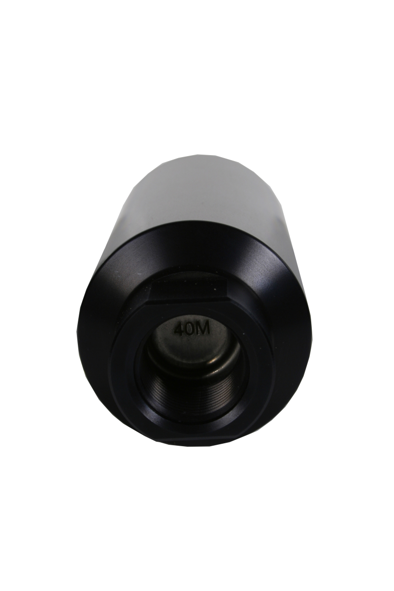 Aeromotive In-Line Marine Filter - AN-12 - 40 Micron SS Element - Black Hardcoat Finish thumbnail 7