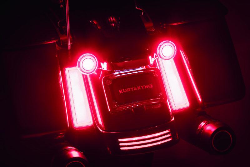 Kuryakyn Tracer Filler Panel Lights Red Lens thumbnail 4