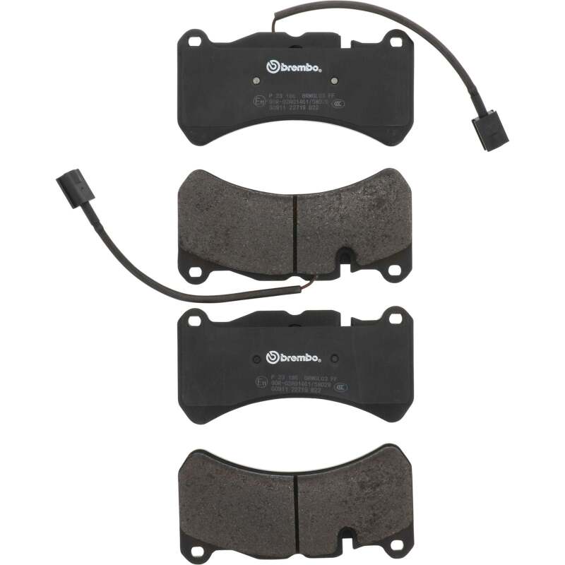 Brembo 18-19 Alfa Romeo Giulia/ Alfa Romeo Stelvio Front Low-Met Brake Pad thumbnail 2