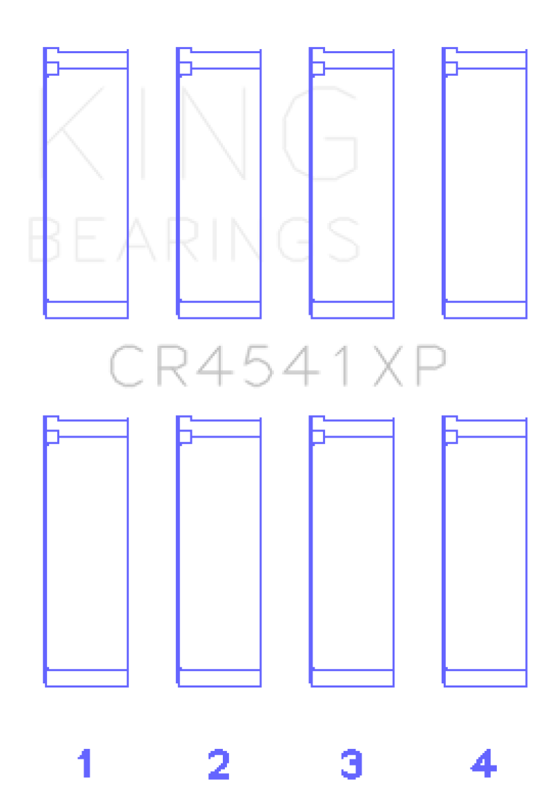 KING Performance Rod Bearings