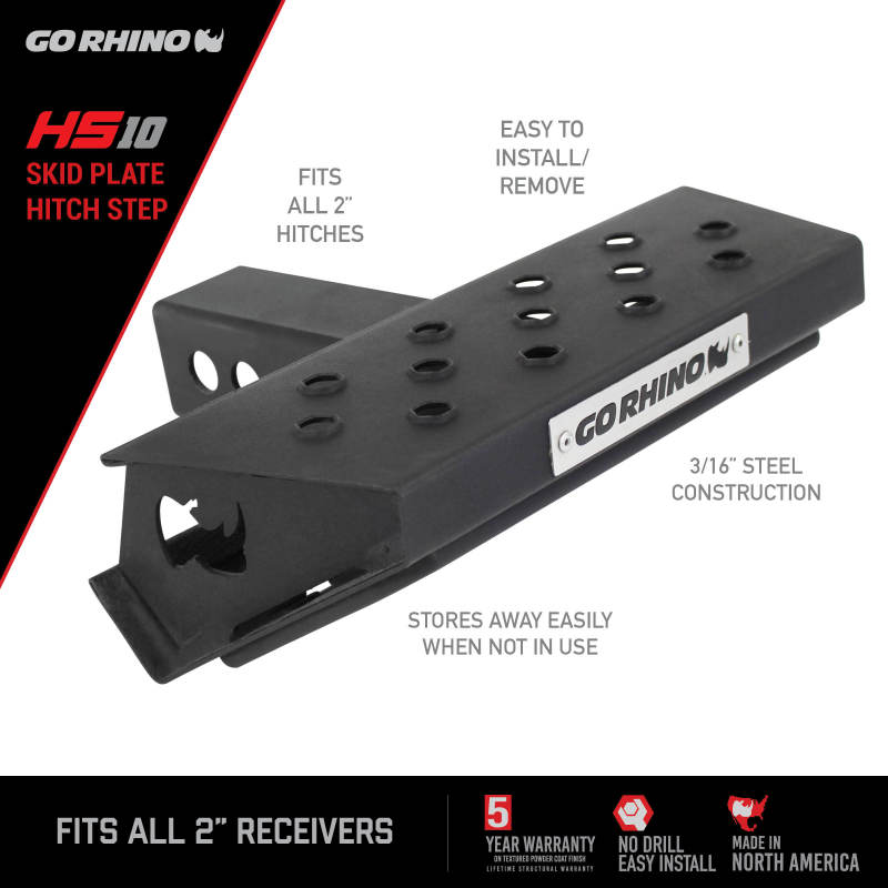 Go Rhino HS-10 Hitch Skid Step thumbnail 9