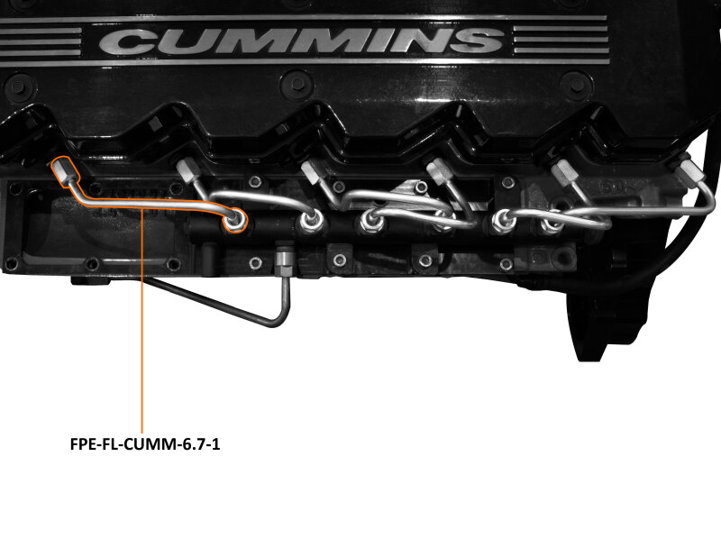 Fleece Performance 07.5-18 Dodge Ram 2500/3500 6.7L Cummins Fuel Injection Line (1) thumbnail 2