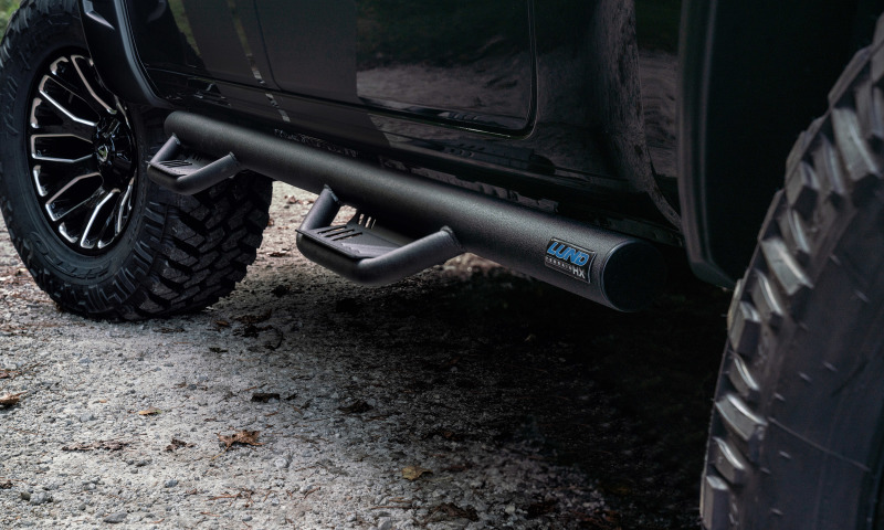 Lund 2019 Chevrolet Silverado 1500 Crew Cab Terrain HX Step Nerf Bars - Black thumbnail 9