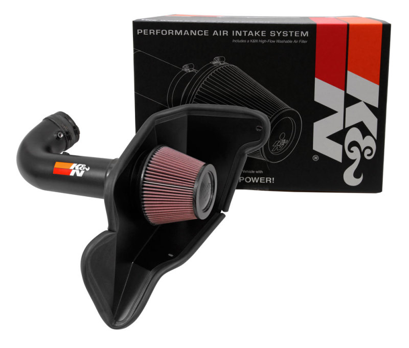 K&N 2016-2017 Ford Mustang Shelby 5.2L V8 Typhoon Cold Air Intake System thumbnail 4