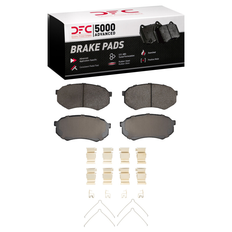 DFC 5000 Advanced Pads - Ceramic and Hardware Kit
