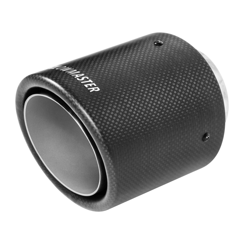 Flowmaster SS Tip 2.50in.IN X 4in.OD Carbon Fiber Weld thumbnail 3