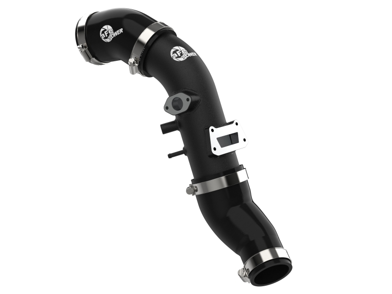 BladeRunner 2-3/4 IN Aluminum Cold Charge Pipe Black