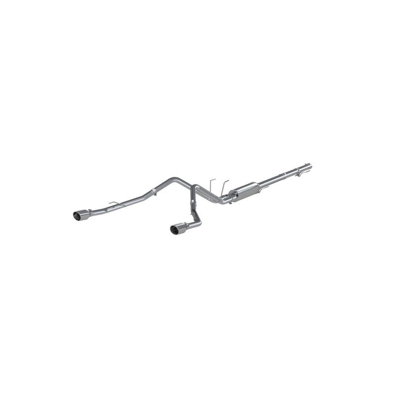 MBRP 2009 Dodge Ram 1500 5.7L Cat Back Dual Split Rear thumbnail 2