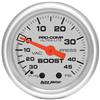 Autometer Ultra-Lite 52mm 30 IN HG/45 PSI Mechanical Boost/Vacuum Gauge thumbnail 6