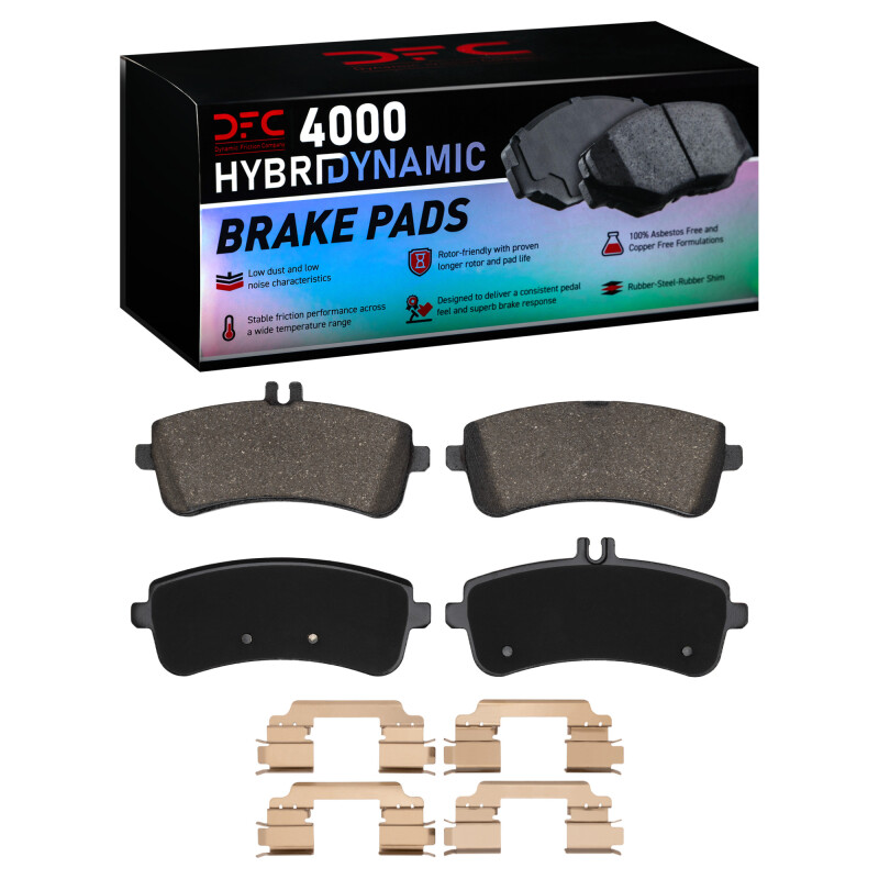 DFC HybriDynamic Brake Pads Hrdwr Kit