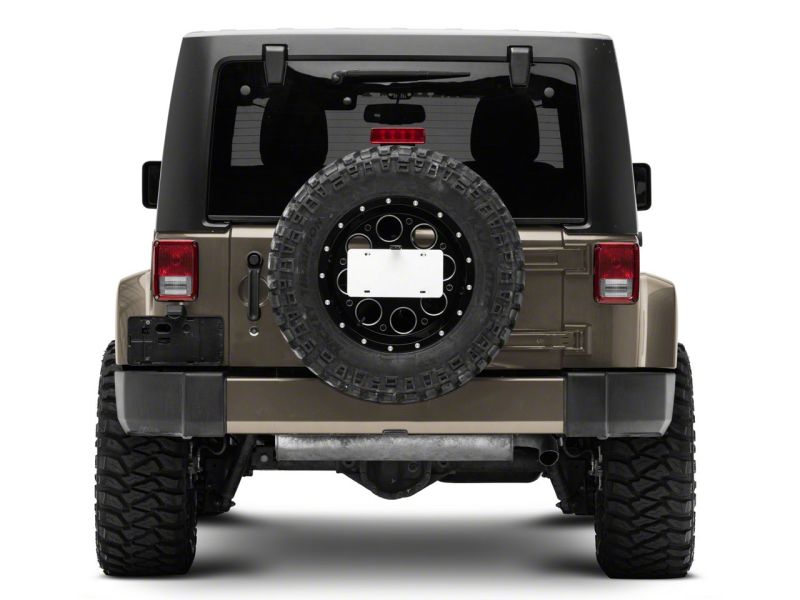 Raxiom 07-18 Jeep Wrangler JK Axial Series License Plate Bracket w/ LED Brake Light thumbnail 9