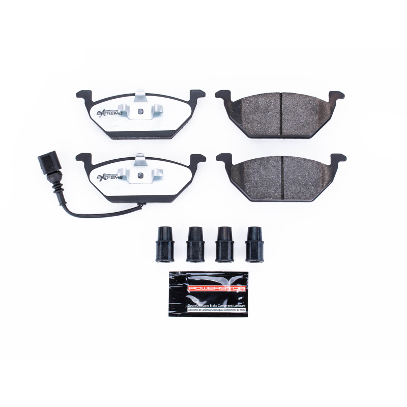 Power Stop 98-06 Volkswagen Beetle Front Z26 Extreme Street Brake Pads w/Hardware thumbnail 2