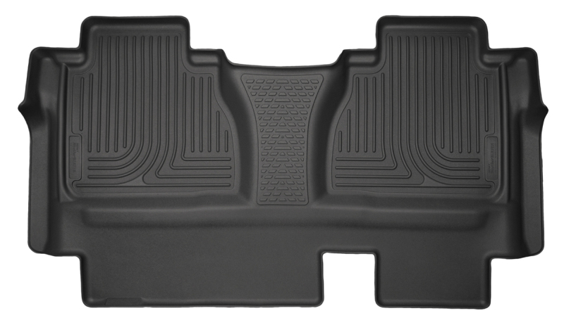Husky Liners 14-15 Toyota Tundra Double Cab Pickup Weatherbeater Black 2nd Seat Floor Liners thumbnail 8
