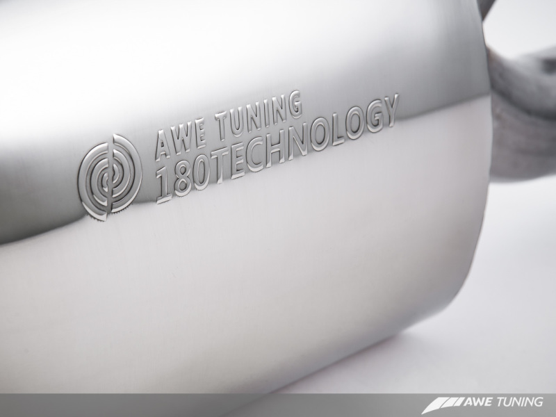 AWE Tuning Audi B8.5 S5 3.0T Touring Edition Exhaust System - Polished Silver Tips (102mm) thumbnail 7