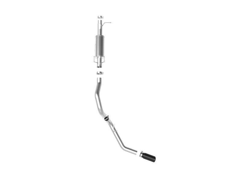 aFe Apollo GT Series 3-1/2in 409 SS Axle-Back Exhaust 17-20 Ford F-250/F-350 6.2/7.3L w/ Black Tips thumbnail 8
