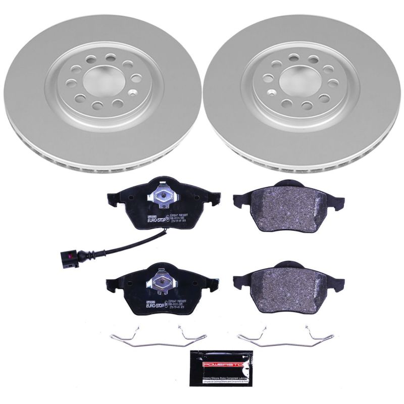 Power Stop 99-06 Audi TT Front Euro-Stop Brake Kit thumbnail 2