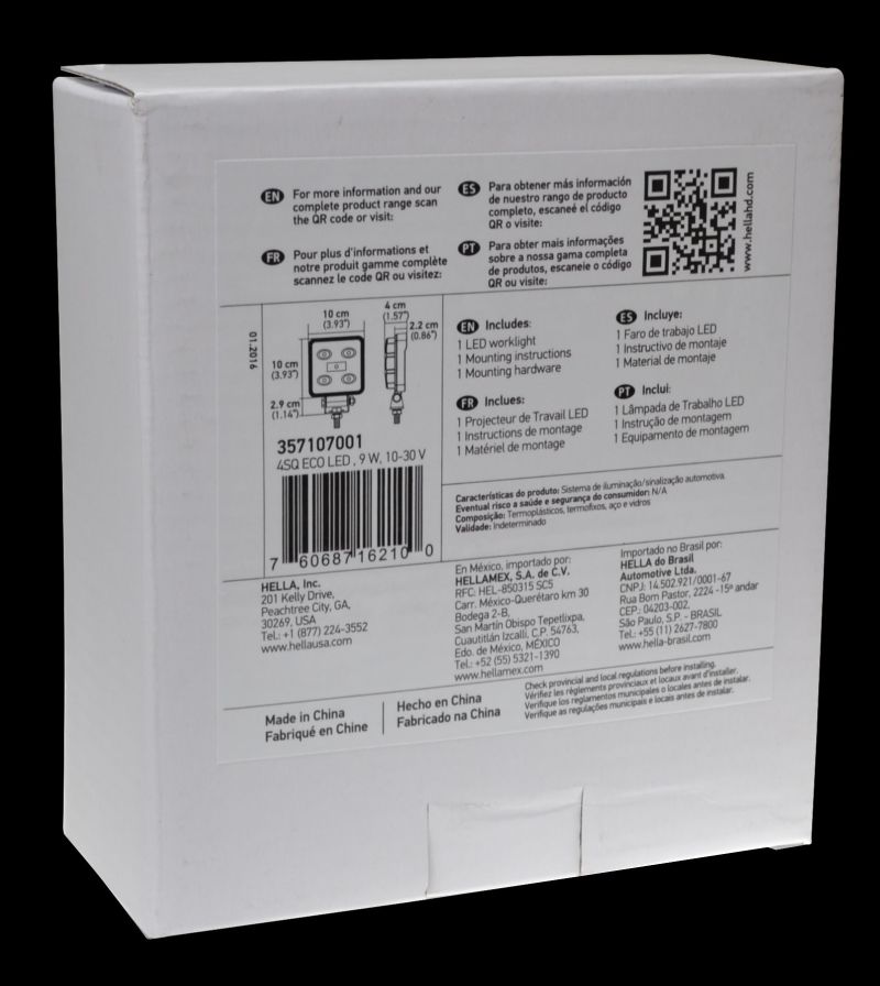 Hella ValueFit Work Light 4SQ LED MV CR LT thumbnail 9