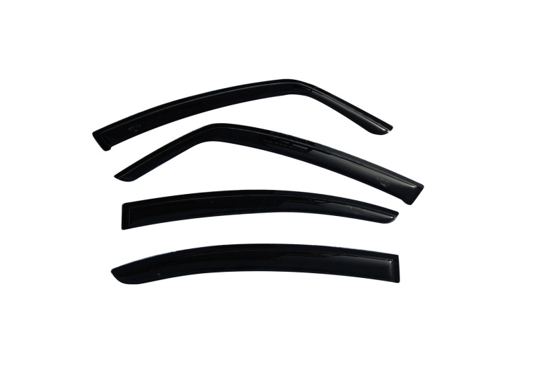 AVS 08-10 Suzuki SX4 Ventvisor Outside Mount Window Deflectors 4pc - Smoke thumbnail 3