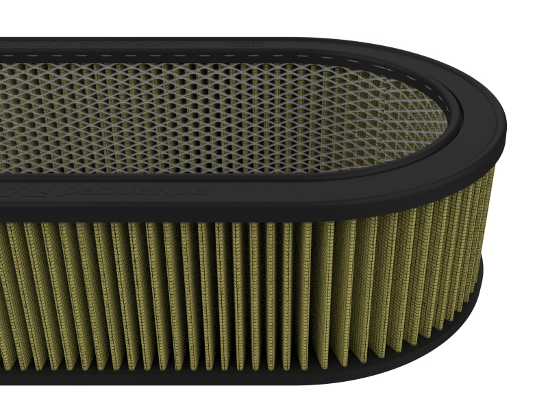 AFE Power Air Filter Elements 18-82008G Magnum FLOW Round Racing w/ Pro GUARD 7 Media 18-1/8 IN L x 7-1/4 IN W x 4-1/8 IN H w/ Expanded Metal thumbnail 5