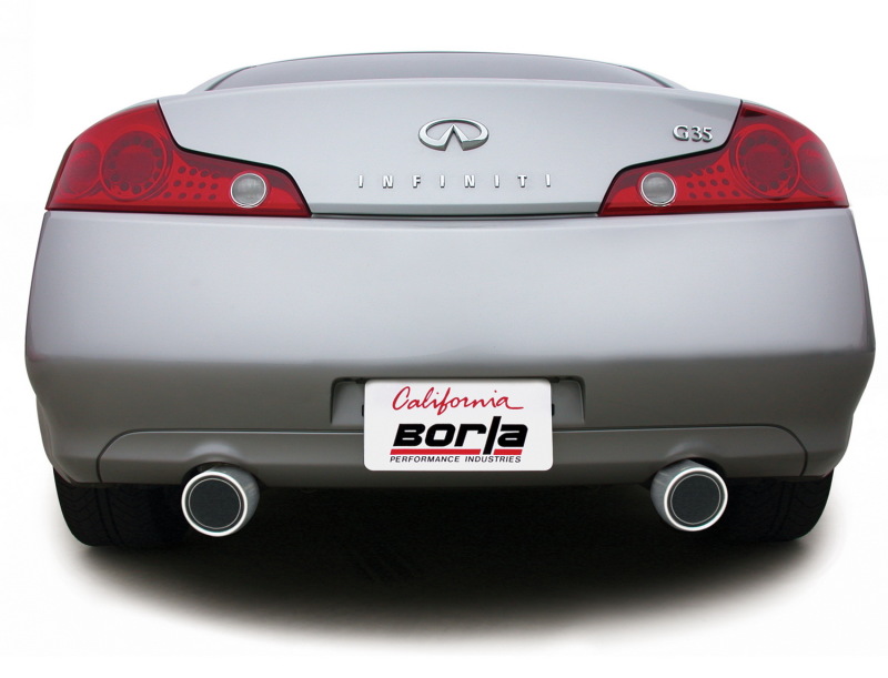 Borla 03-07 G35 Coupe Cat-back Exhaust thumbnail 7